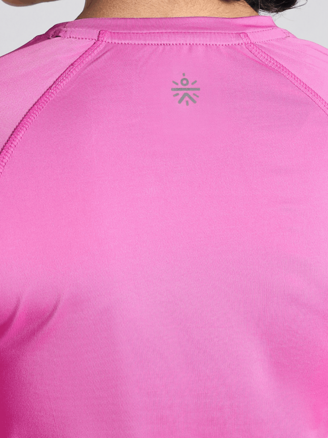 Women's Base Layer Pink Compression Running Top