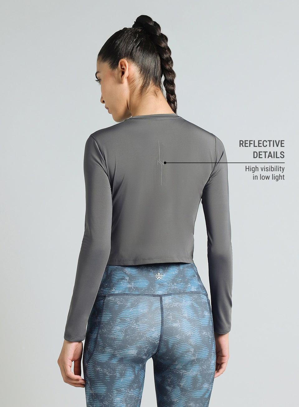 Women's Grey Runner's Escape T-shirt