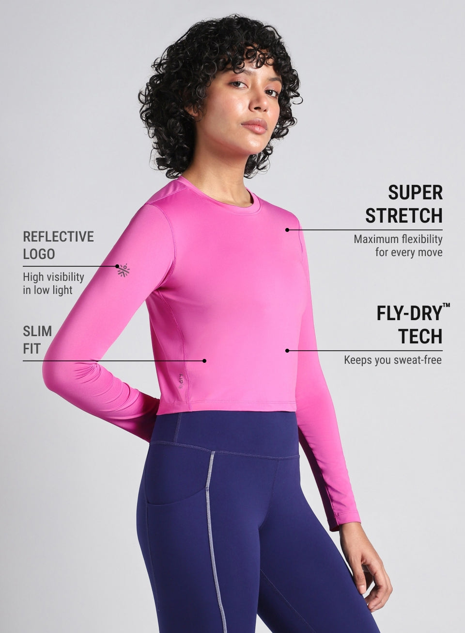 Women's Pink Runner's Escape T-shirt