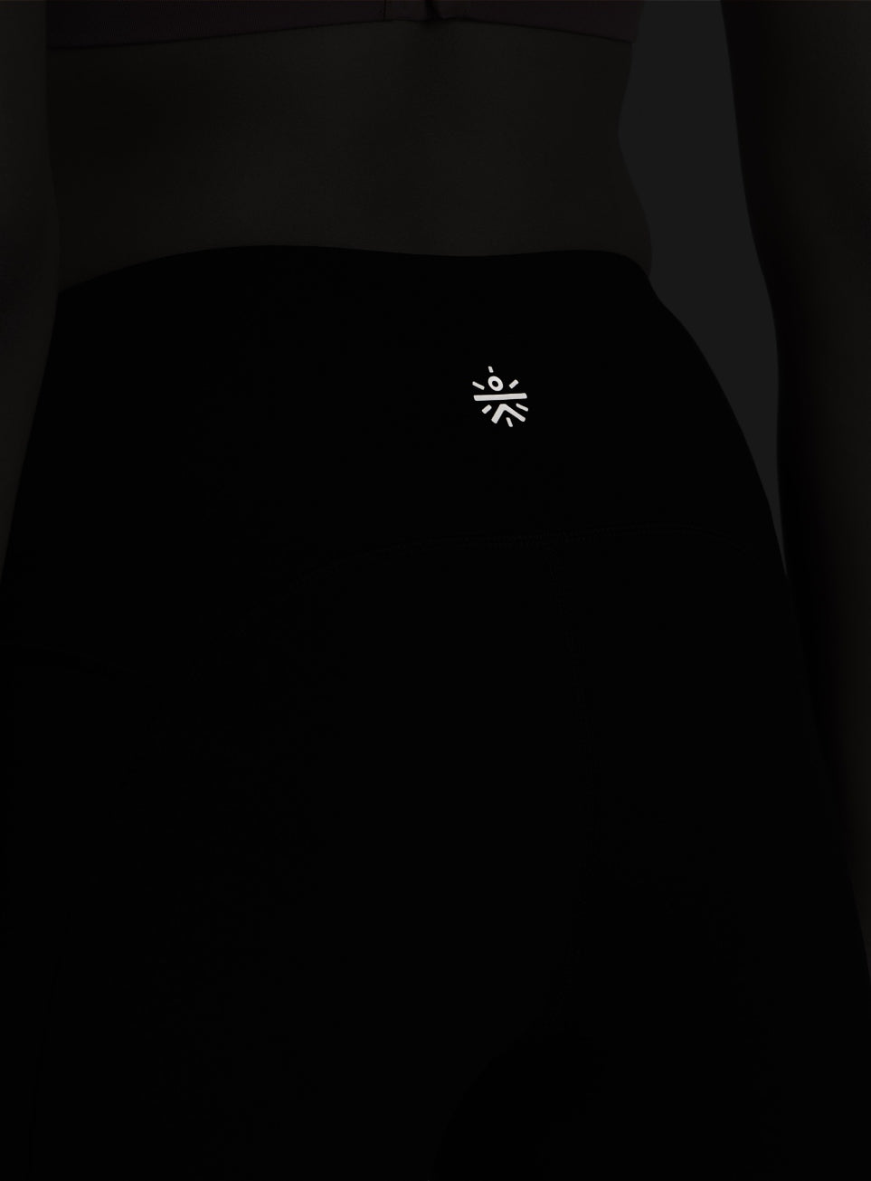 Women's Black Moonlight Running COMFlex Tights