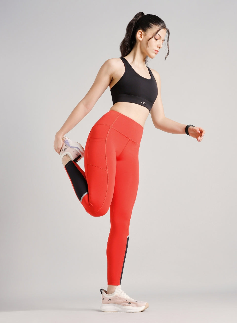 Women's Maroon Moonlight Runner's COMFlex Tights