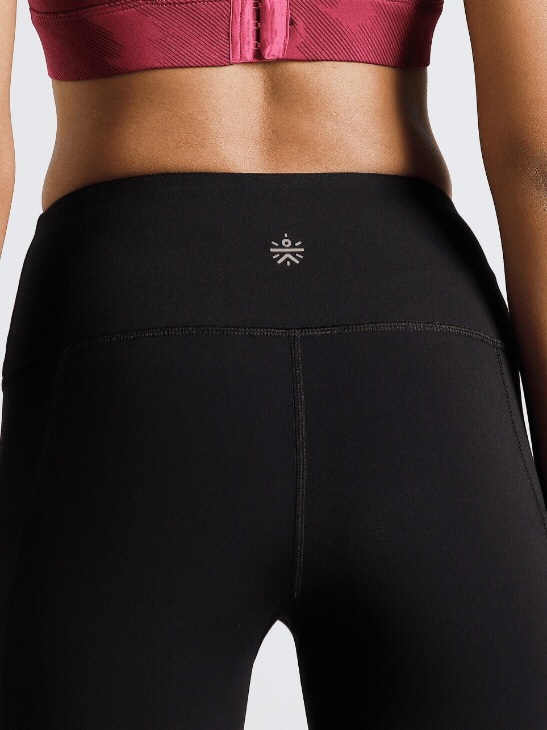 Women's Black Hyper Vent Running COMFlex Tights
