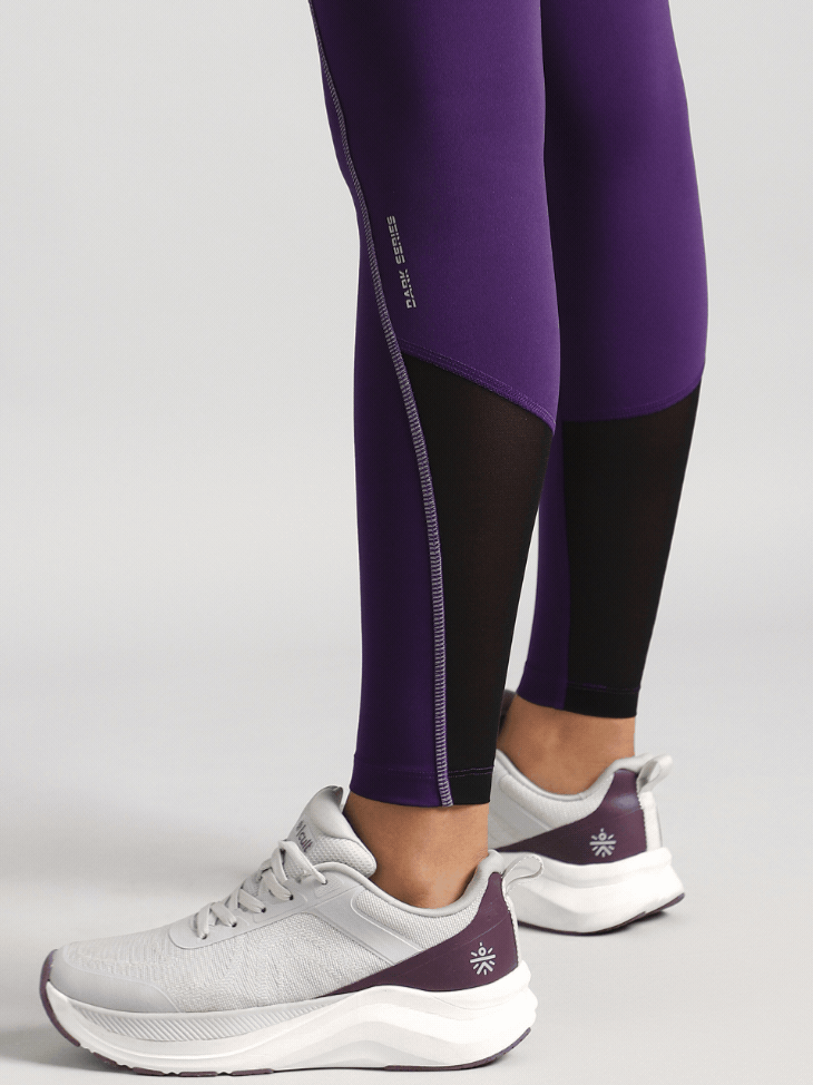 Women's Purple Hyper Vent Running COMFlex Tights