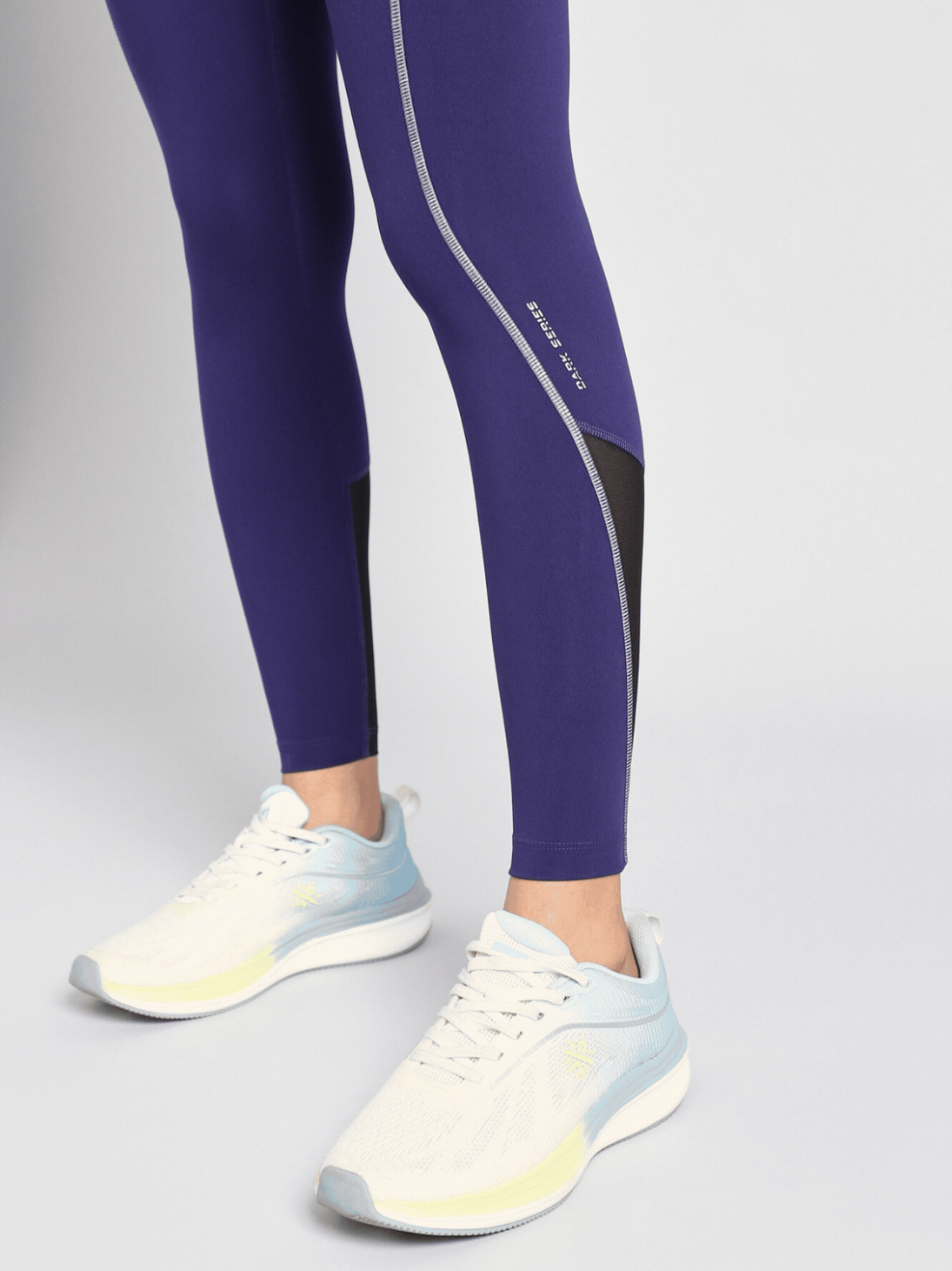 Women's Blue Hyper Vent Running COMFlex Tights