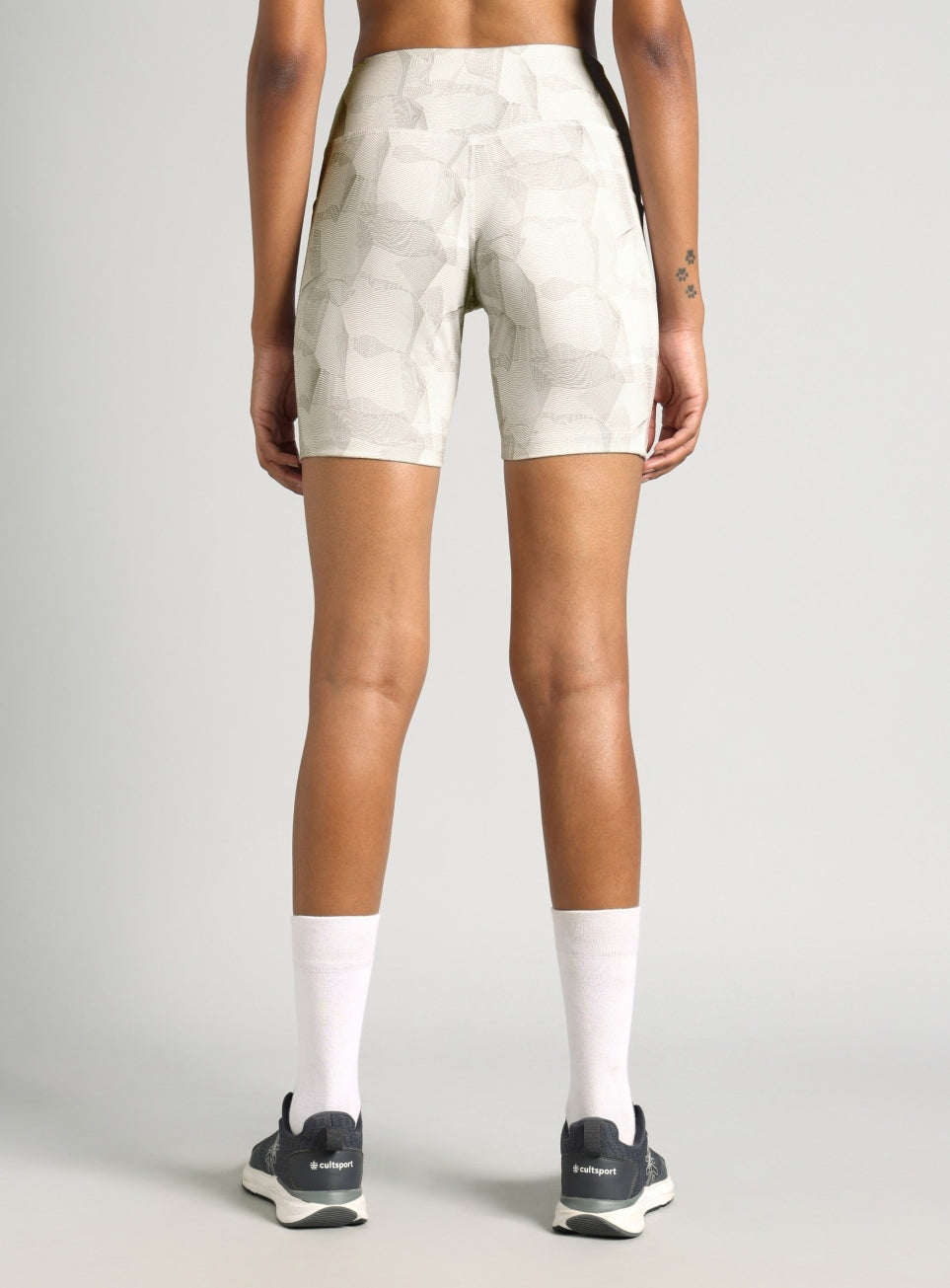 Women's White Combat training COMflex Training Cycling Shorts