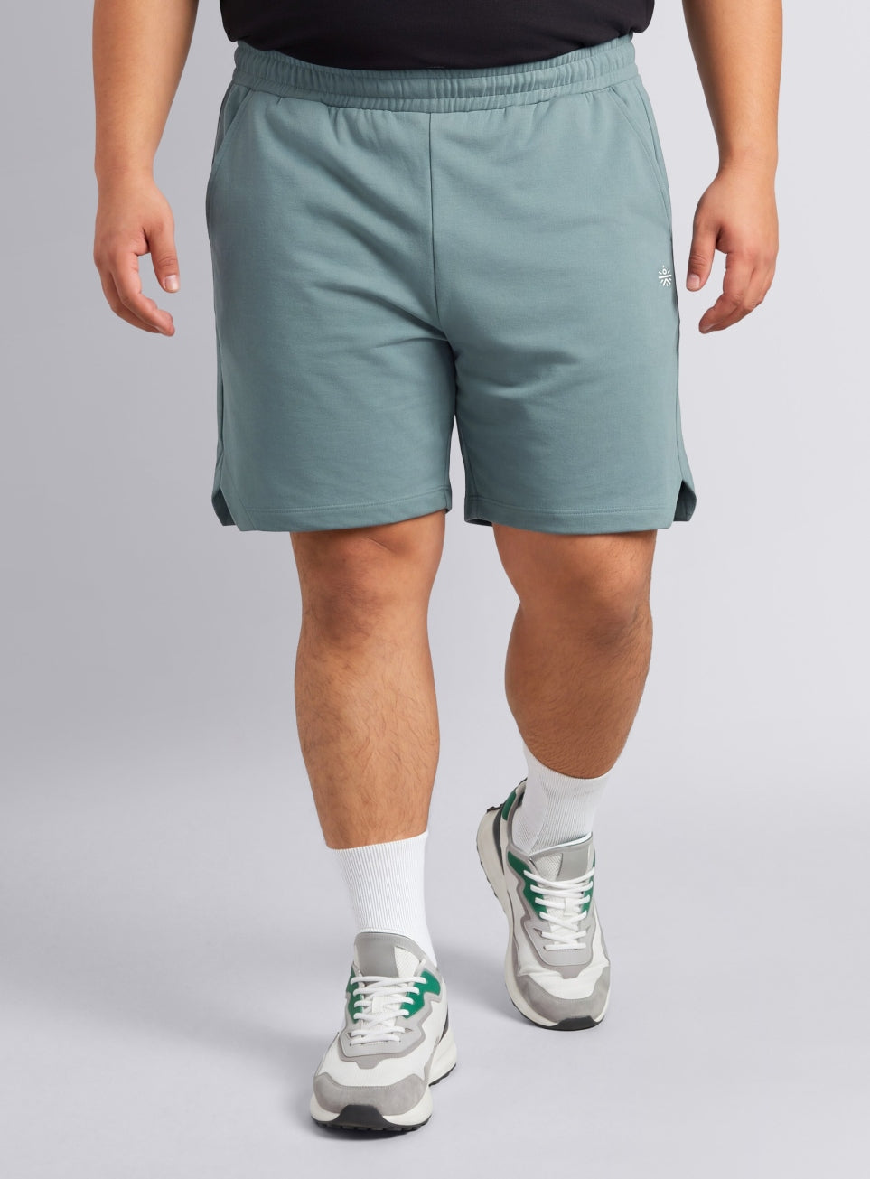 Men's Blue Move All Day Plus Size Shorts