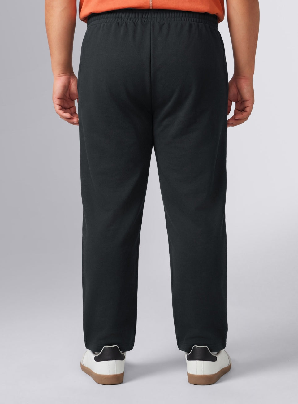 Men's Black Beyond Play Plus Size Trackpants