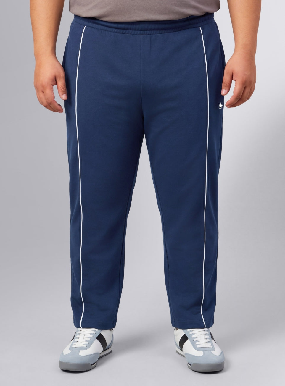 Men's Navy Beyond Play Plus Size Trackpants