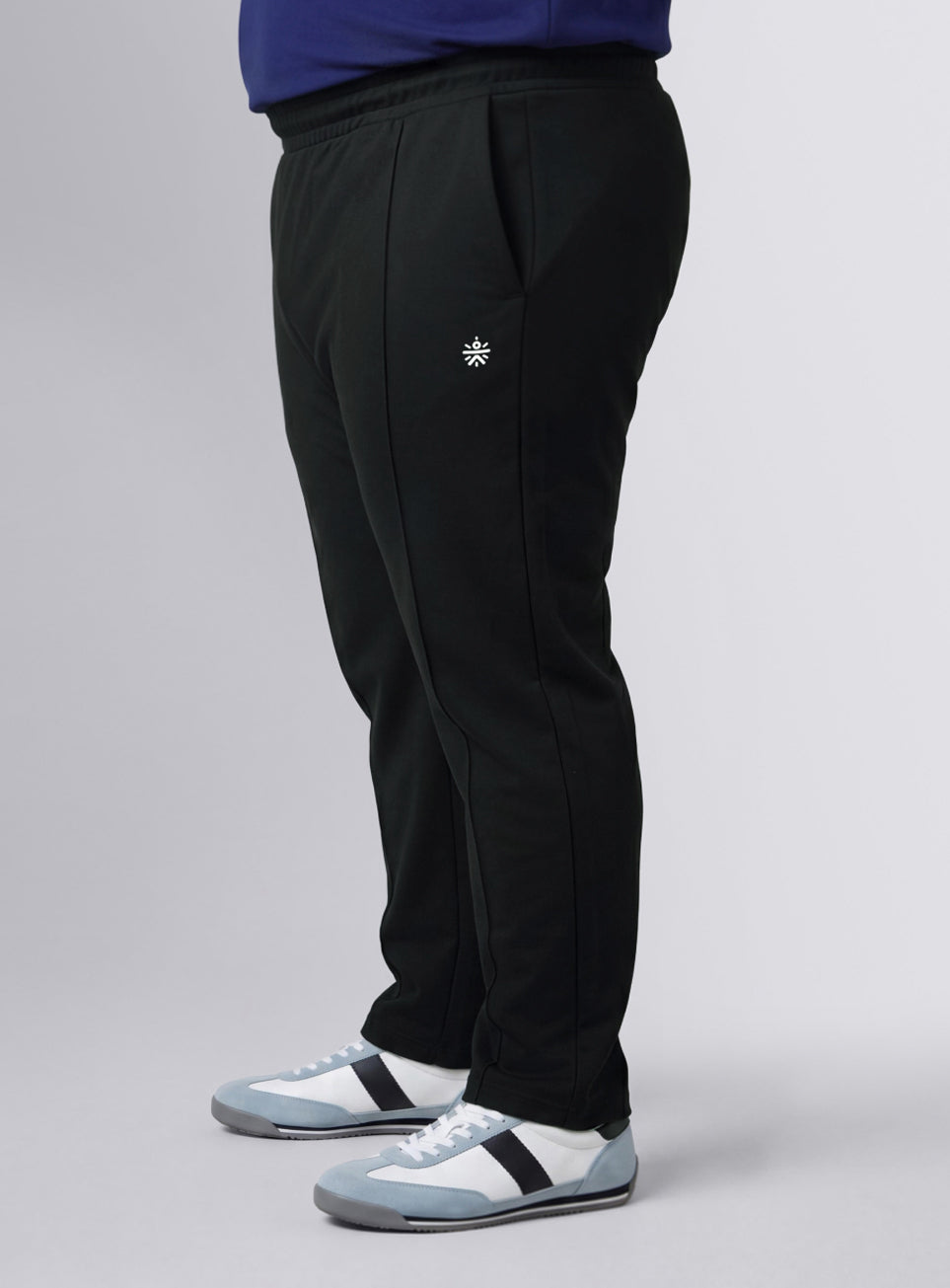 Men's Black All Day Play Straight Fit Trackpants