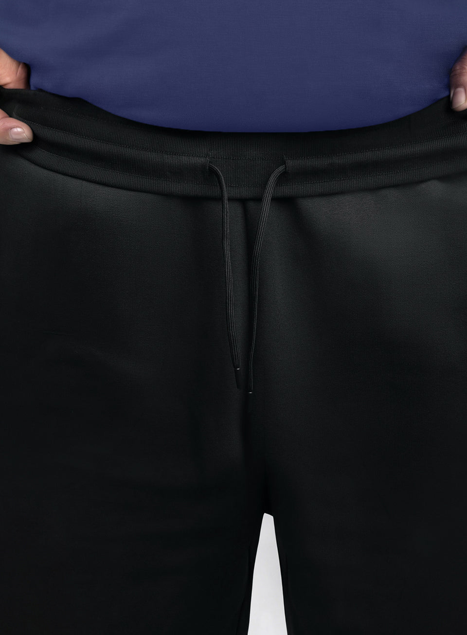 Men's Black All Day Play Straight Fit Trackpants