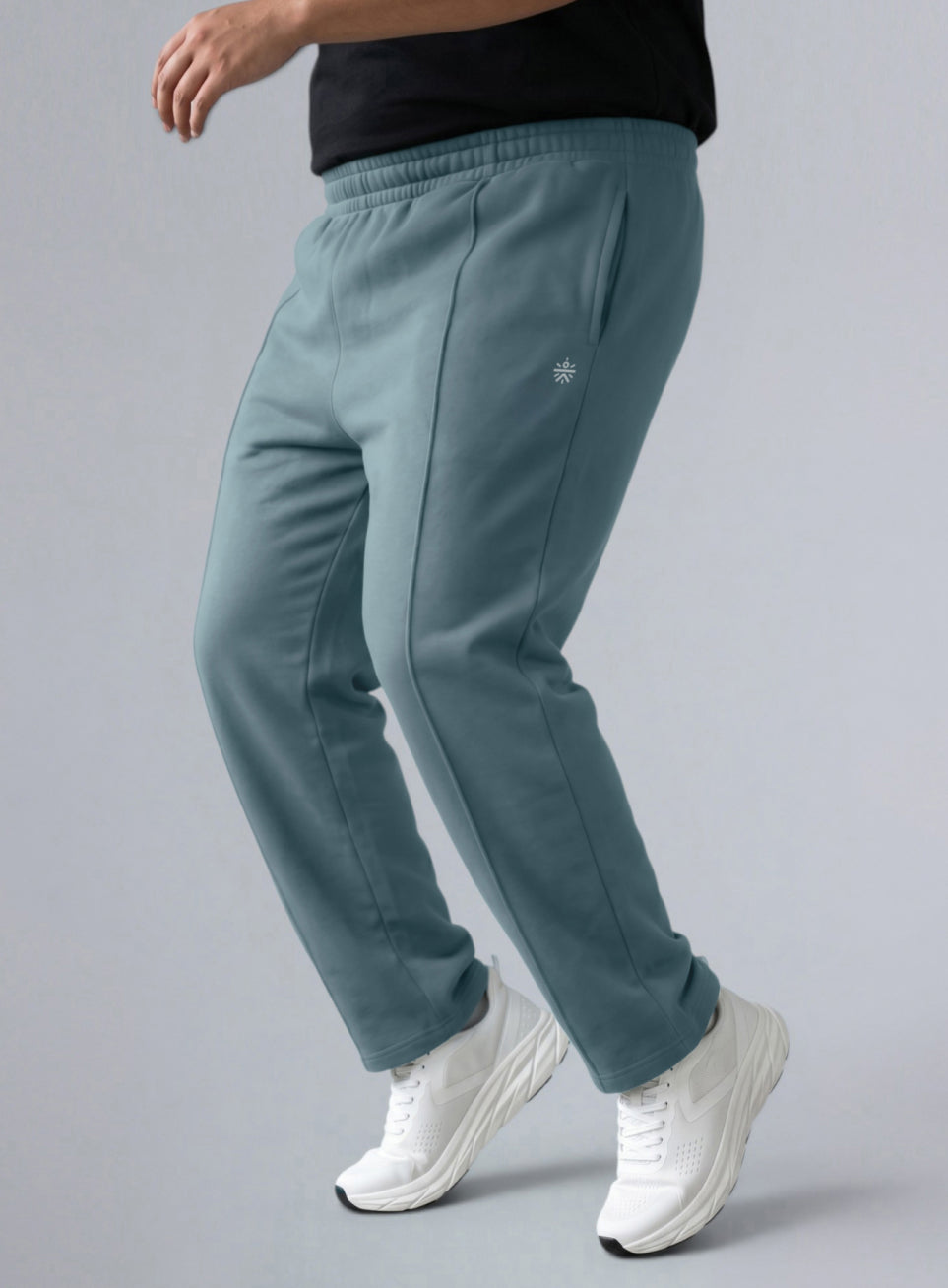 Men's Blue All Day Play Straight Fit Trackpants