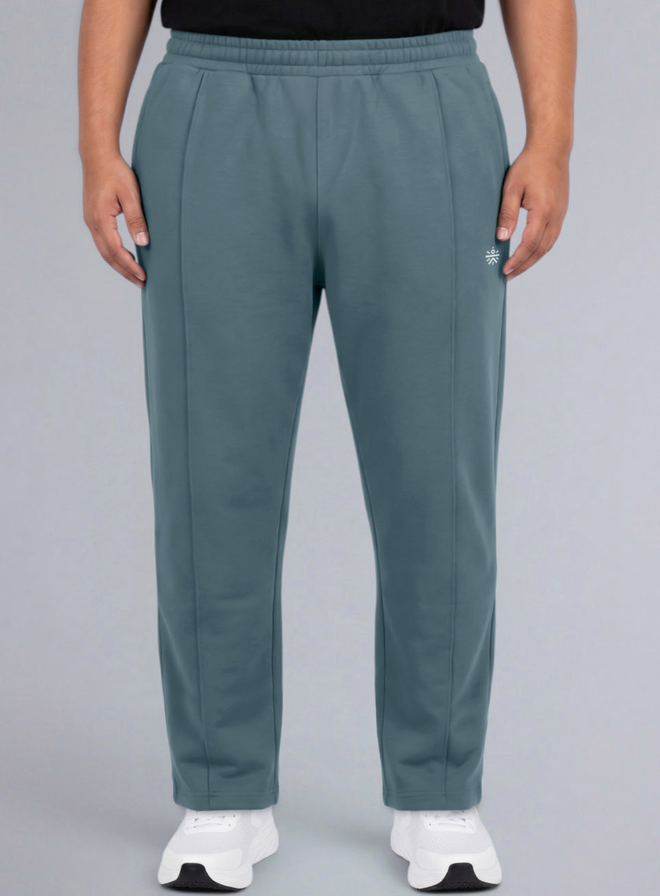 Men's Blue All Day Play Straight Fit Trackpants