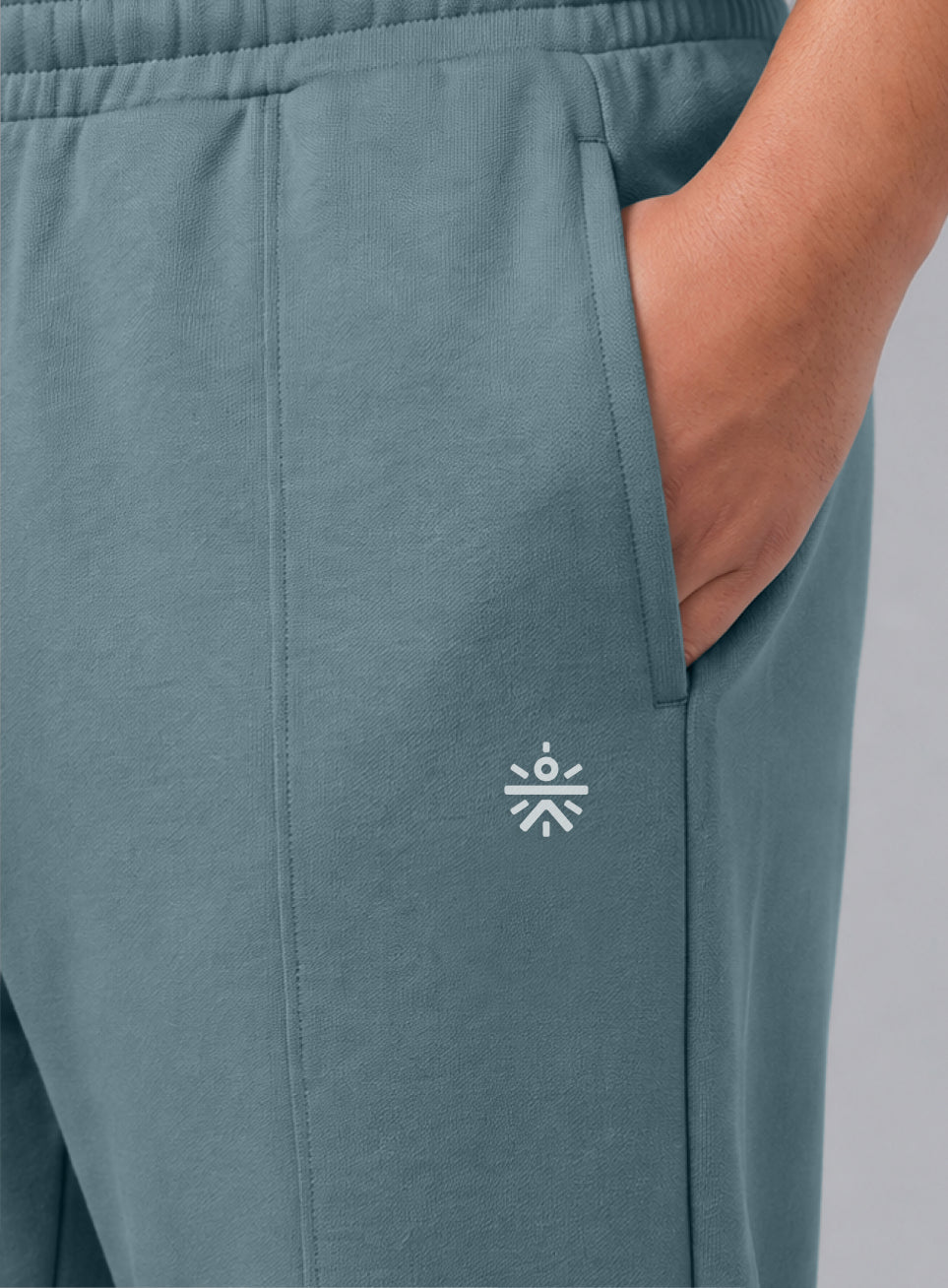 Men's Blue All Day Play Straight Fit Trackpants