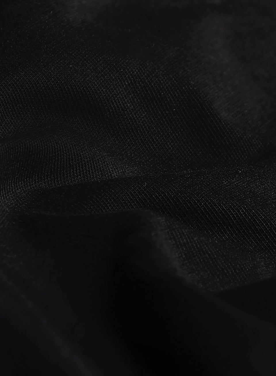 Men's Black Built-In Motion Graphic Oversized T-shirt