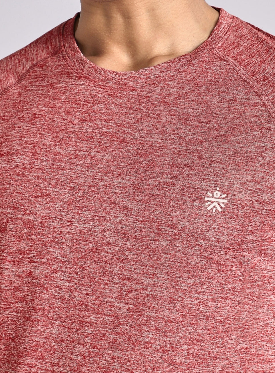 Men's Maroon Active Day COMFORtech Full Sleeve T-Shirt