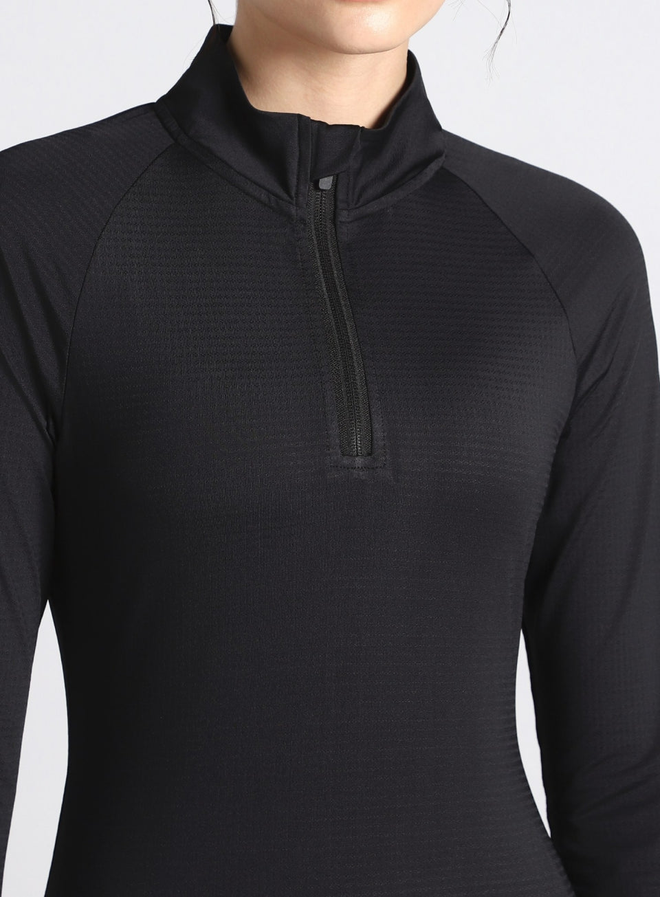 Women's Black After Dark Full Sleeve Running T-shirt