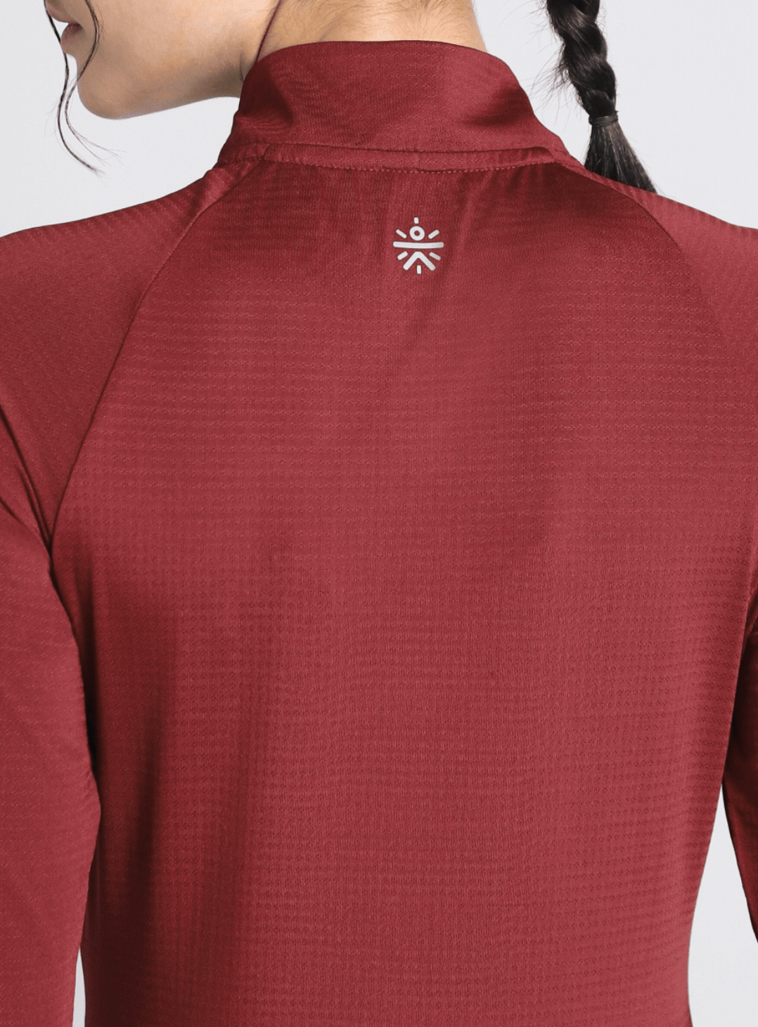 Women's Maroon After Dark Full Sleeve Running T-shirt