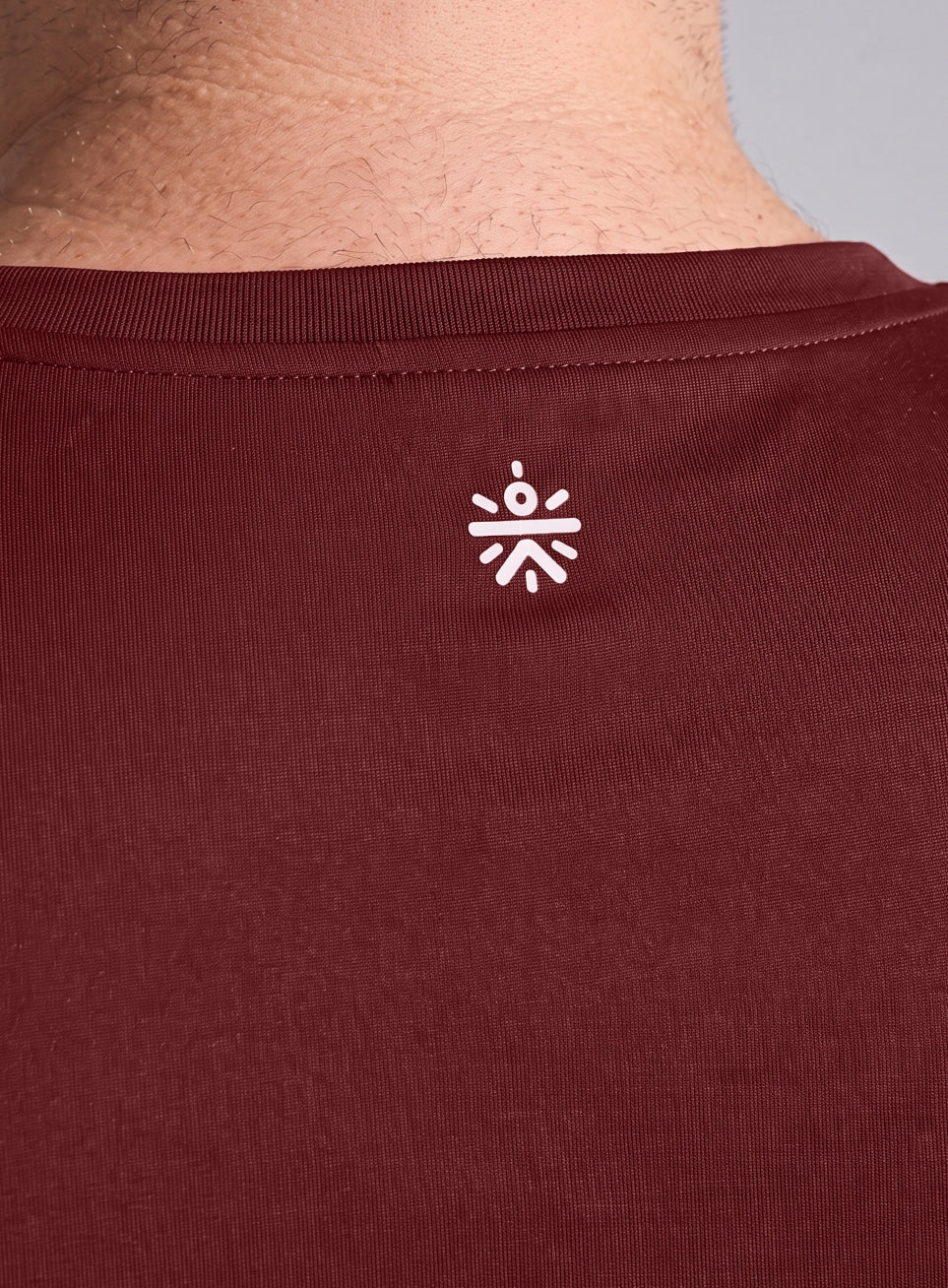 Men's Maroon Cult Graphic Full Sleeve Plus Size T-shirt