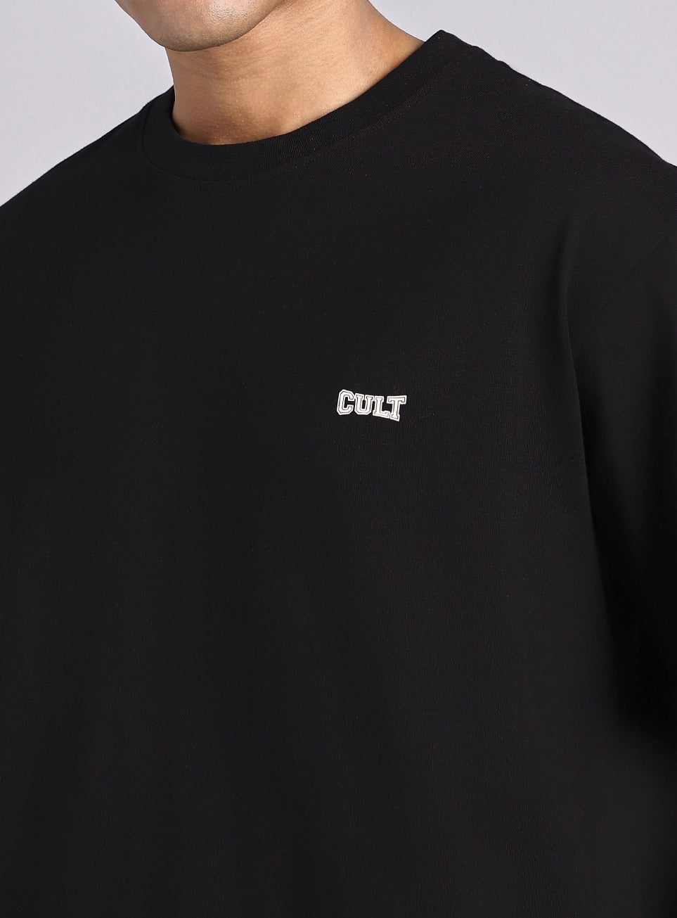 Men's Black Boxing Pro Oversized Fit T-shirt
