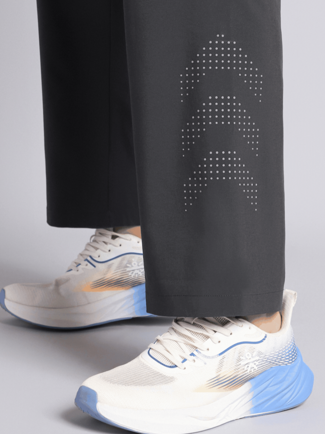Men's Grey Ultimate Running Plus Size Trackpants