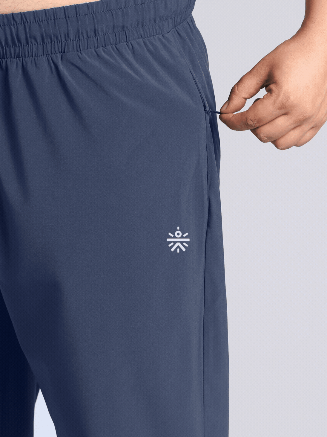 Men's Blue Ultimate Running Plus Size Trackpants