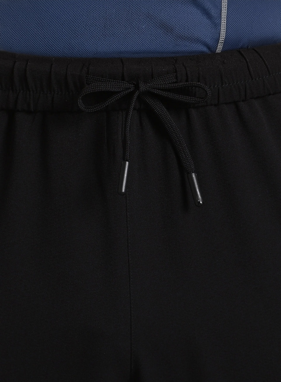 Men's Black High Impact Plus Size Running Trackpants