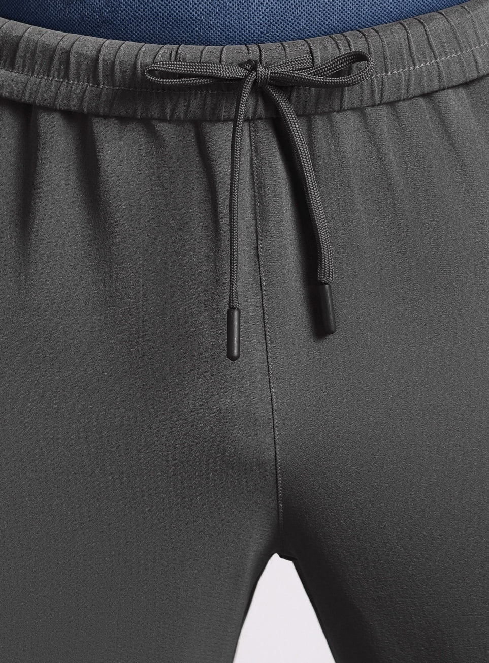 Men's Grey High Impact Plus Size Running Trackpants