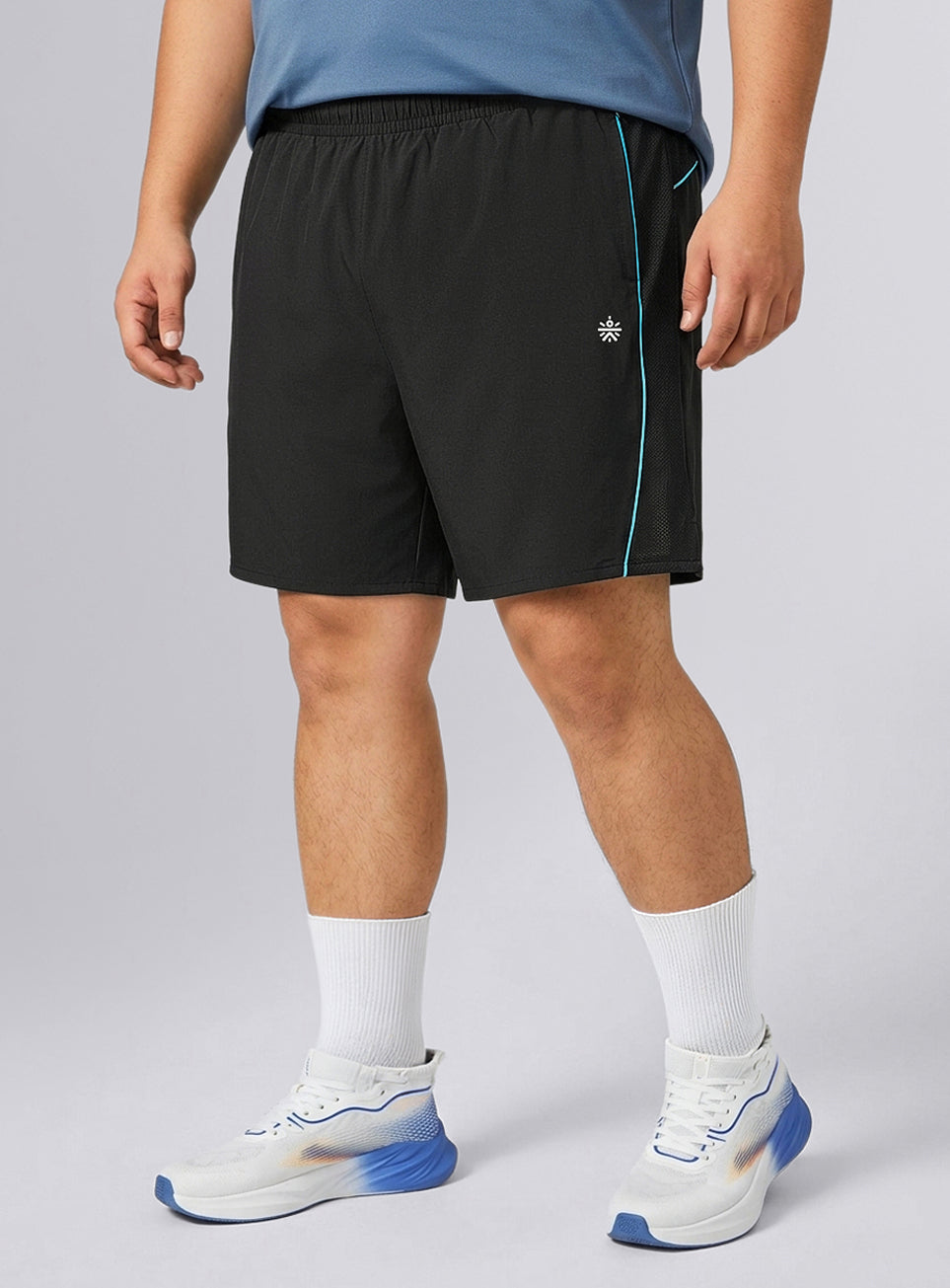 Men's Men's Grey Air Flex Training Plus Size Shorts