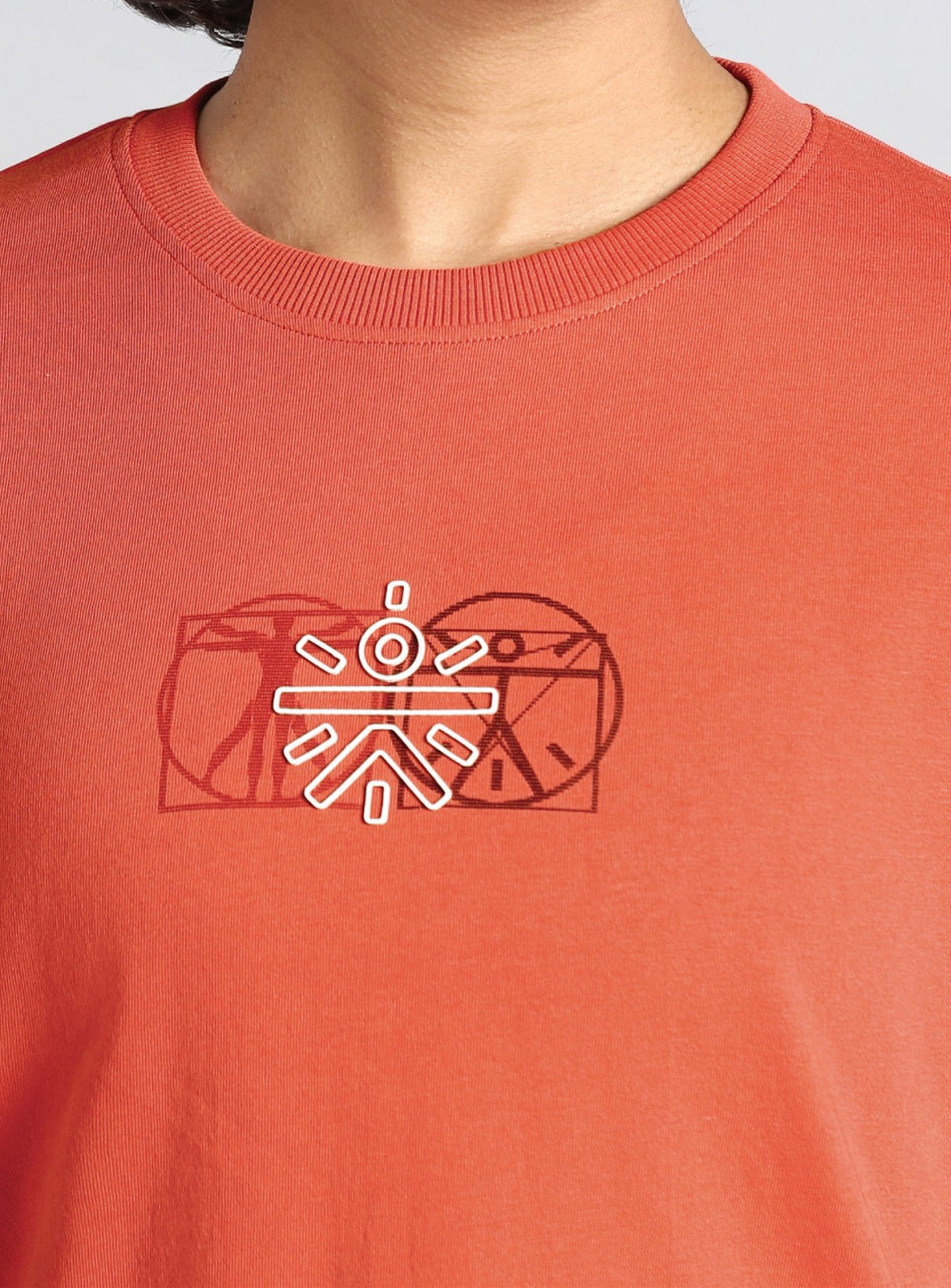 Women's Orange Cult Logomanaia Full Sleeve T-shirt