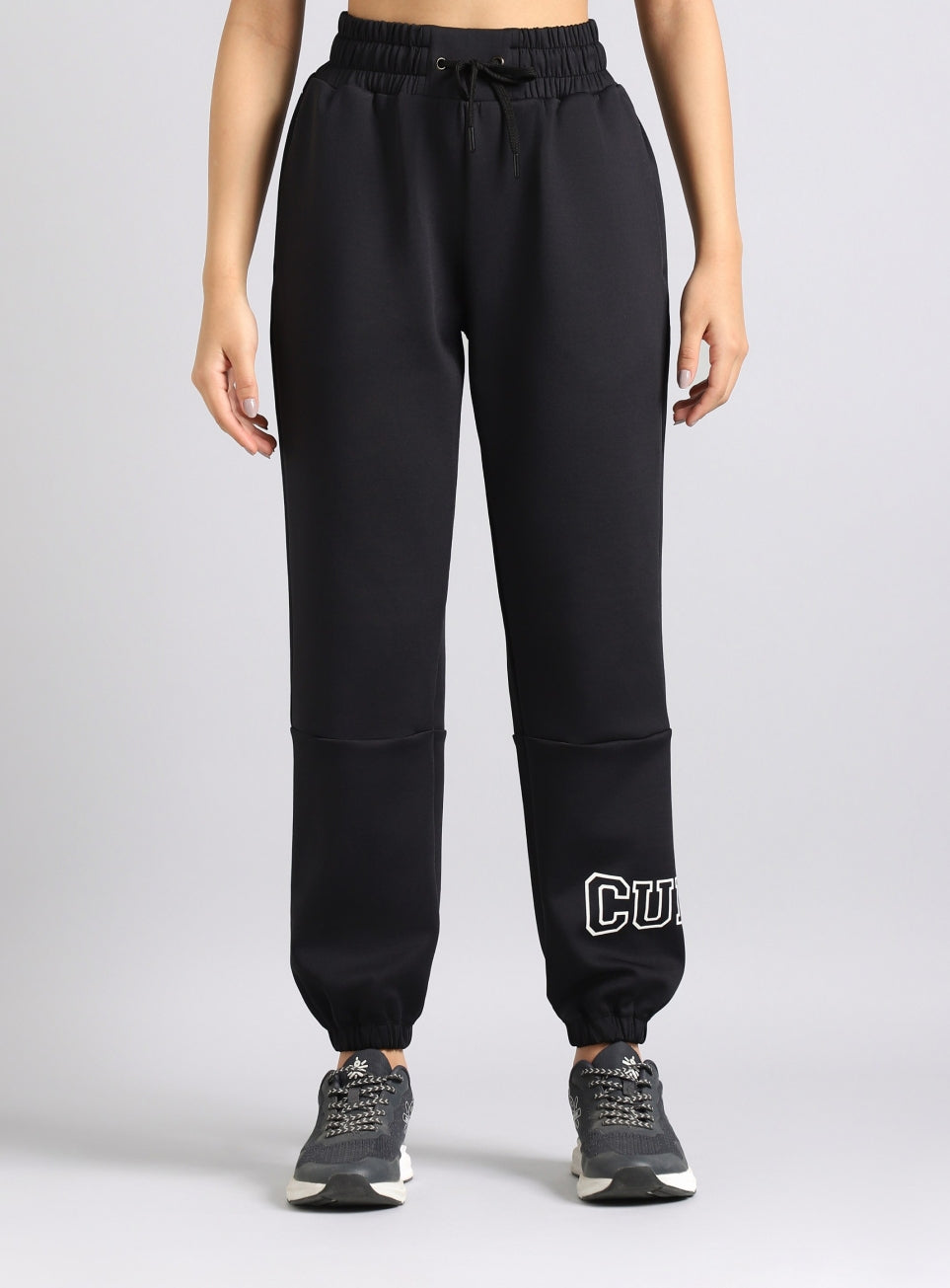 Women's Black Combat Fit Joggers