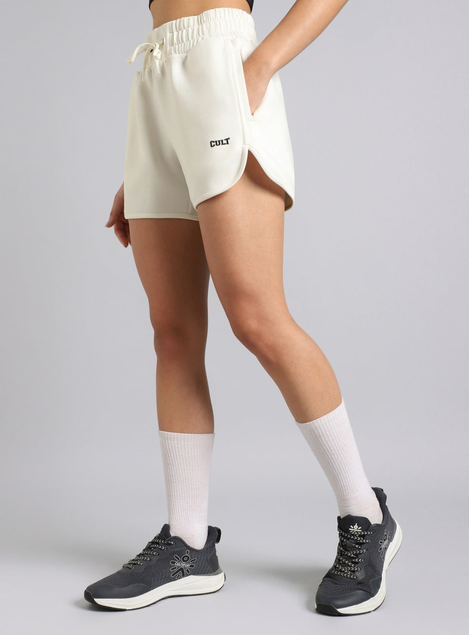 Women's White Combat Pro Training Shorts