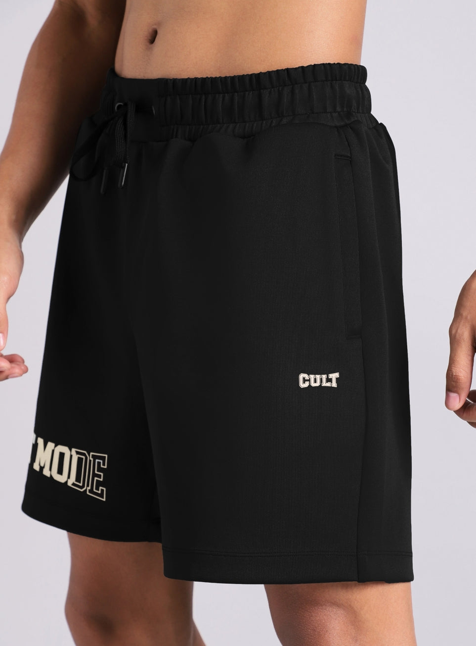 Men's Black Fight Mode Boxing Shorts