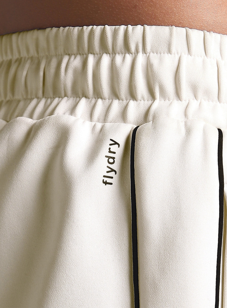 Men's True White Combat Straight Fit Trackpants