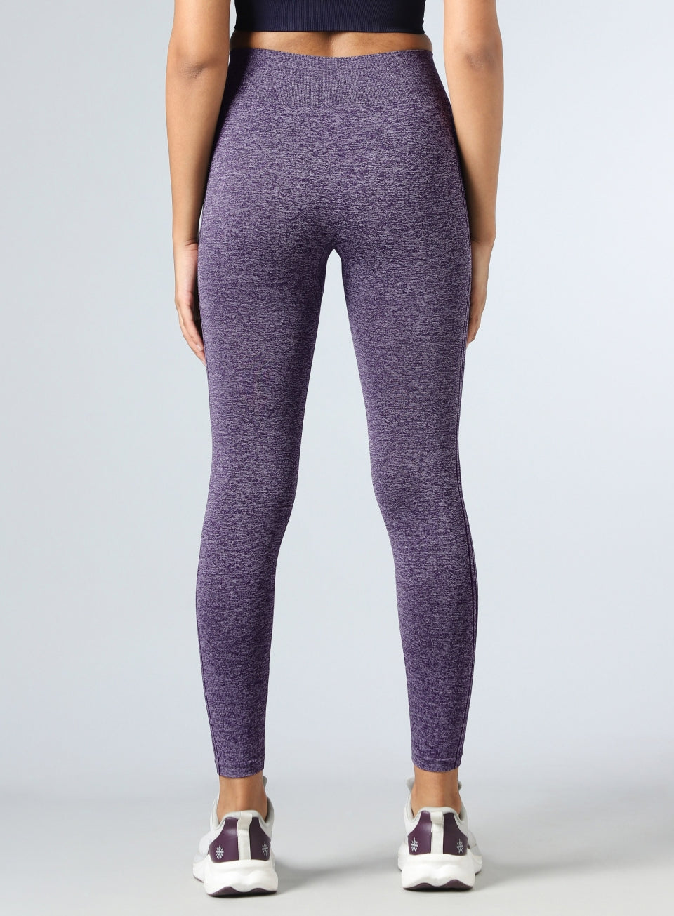Women's Purple Momentum Seamless Tights