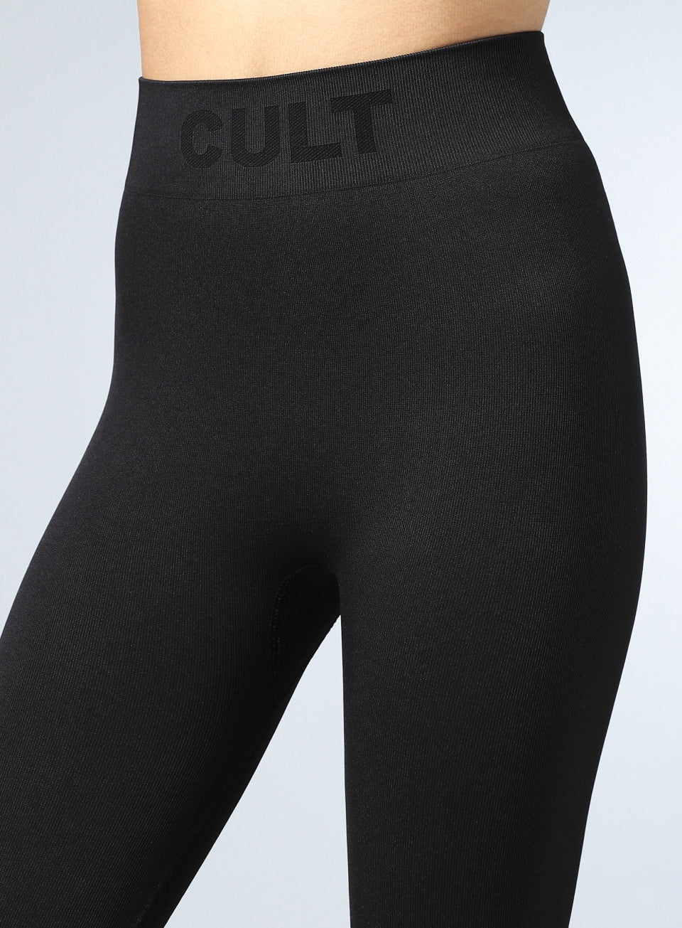 Women's Black Sculpt Fit Seamless Tights
