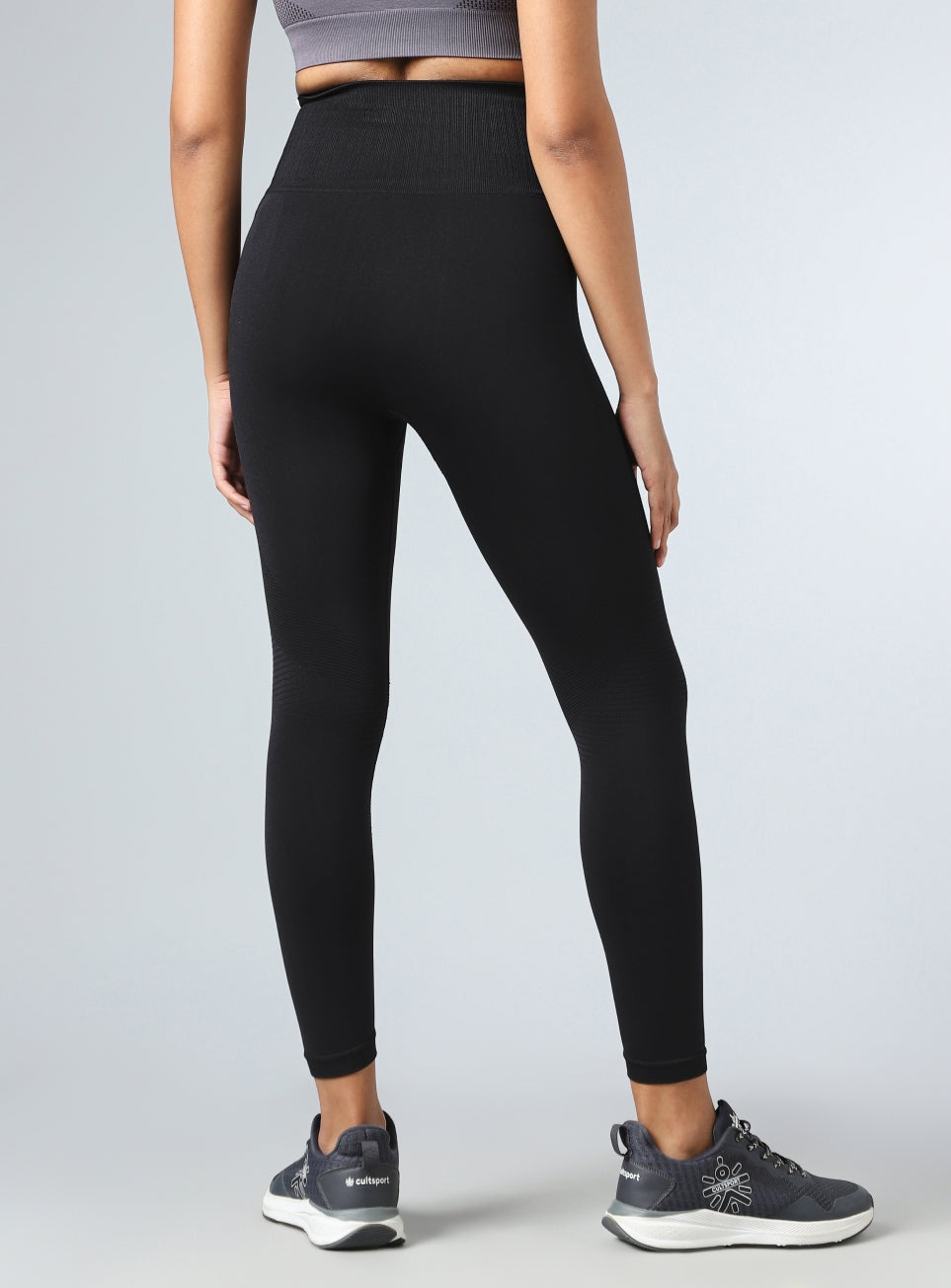 Women's Black Sculpt Seamless Tights
