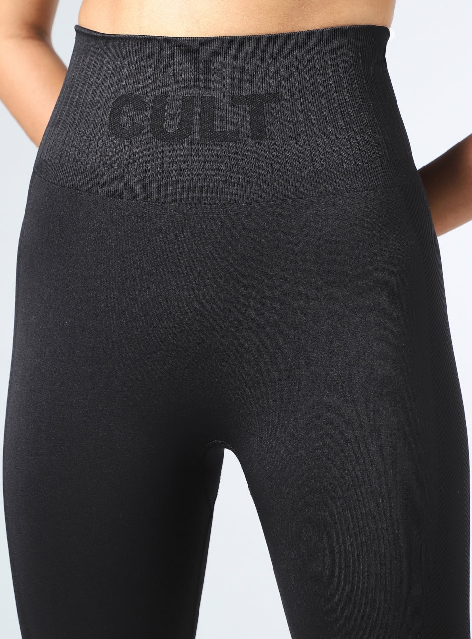 Women's Black Sculpt Seamless Tights
