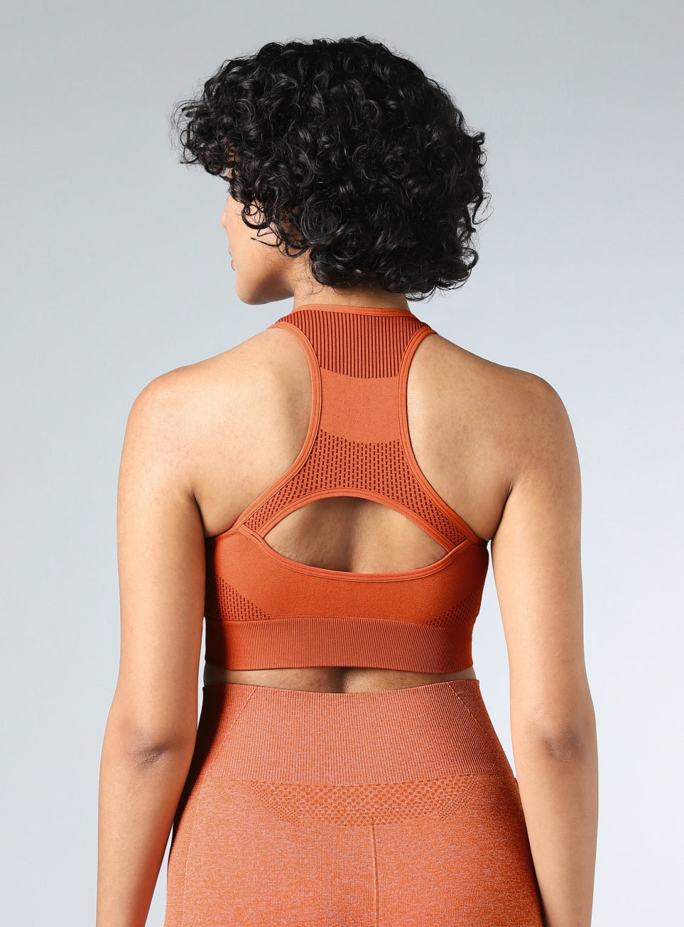 Women's Rust Momentum Medium Support Seamless Bra