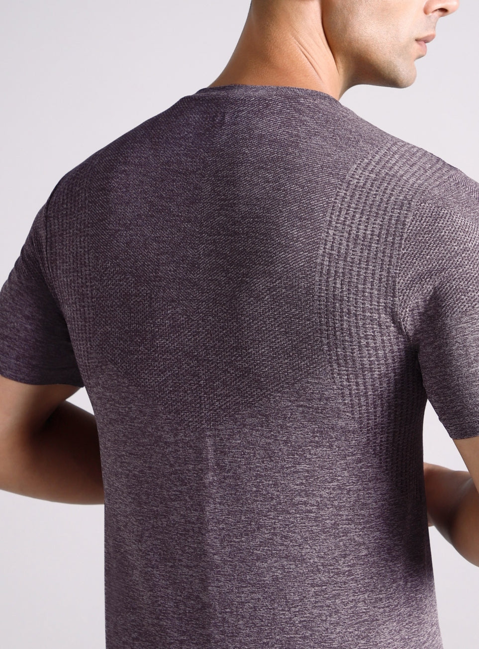 Men's Grey Contour Seamless T-shirt