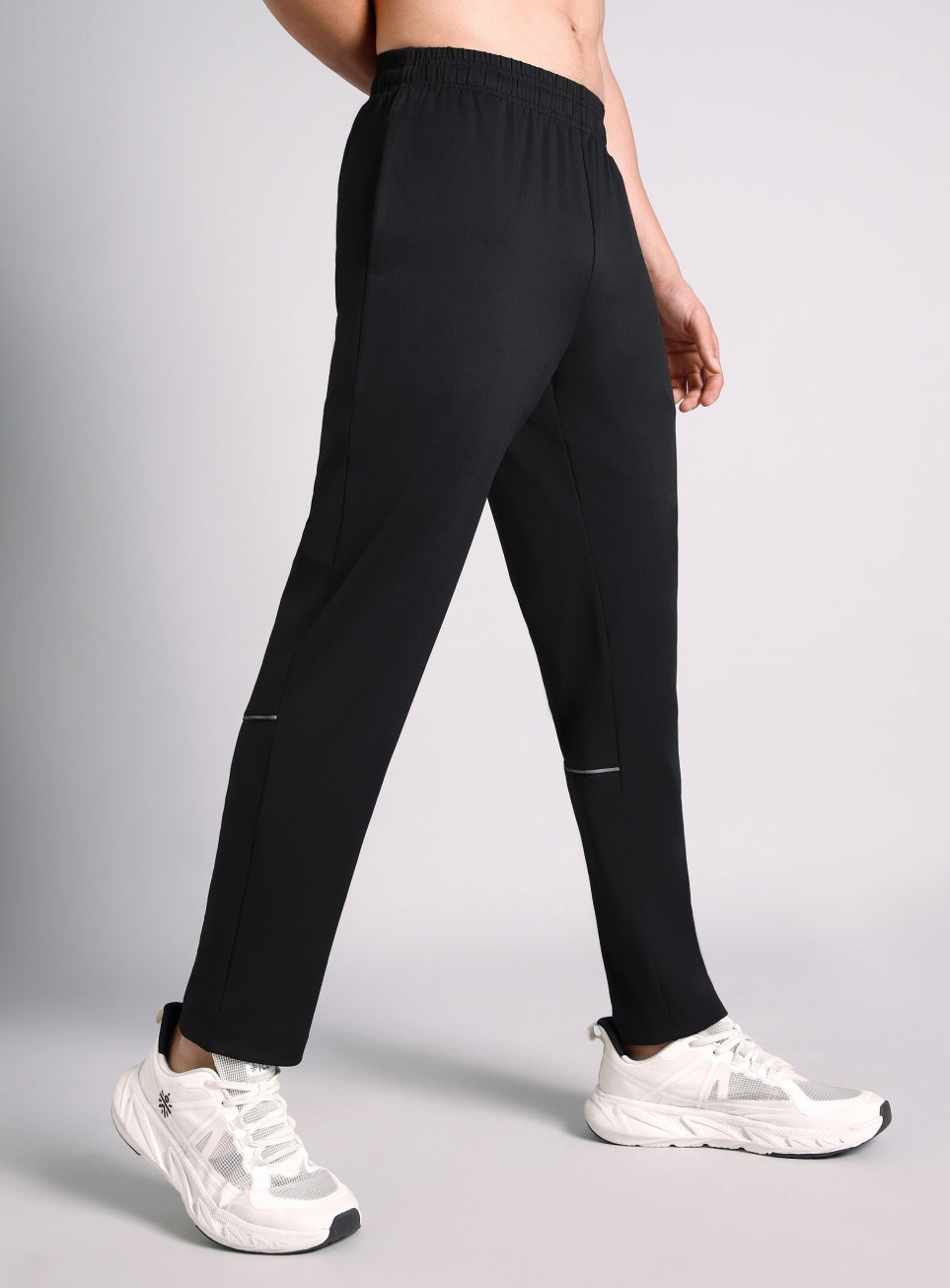 Men's Black Dark Series Running Trackpants