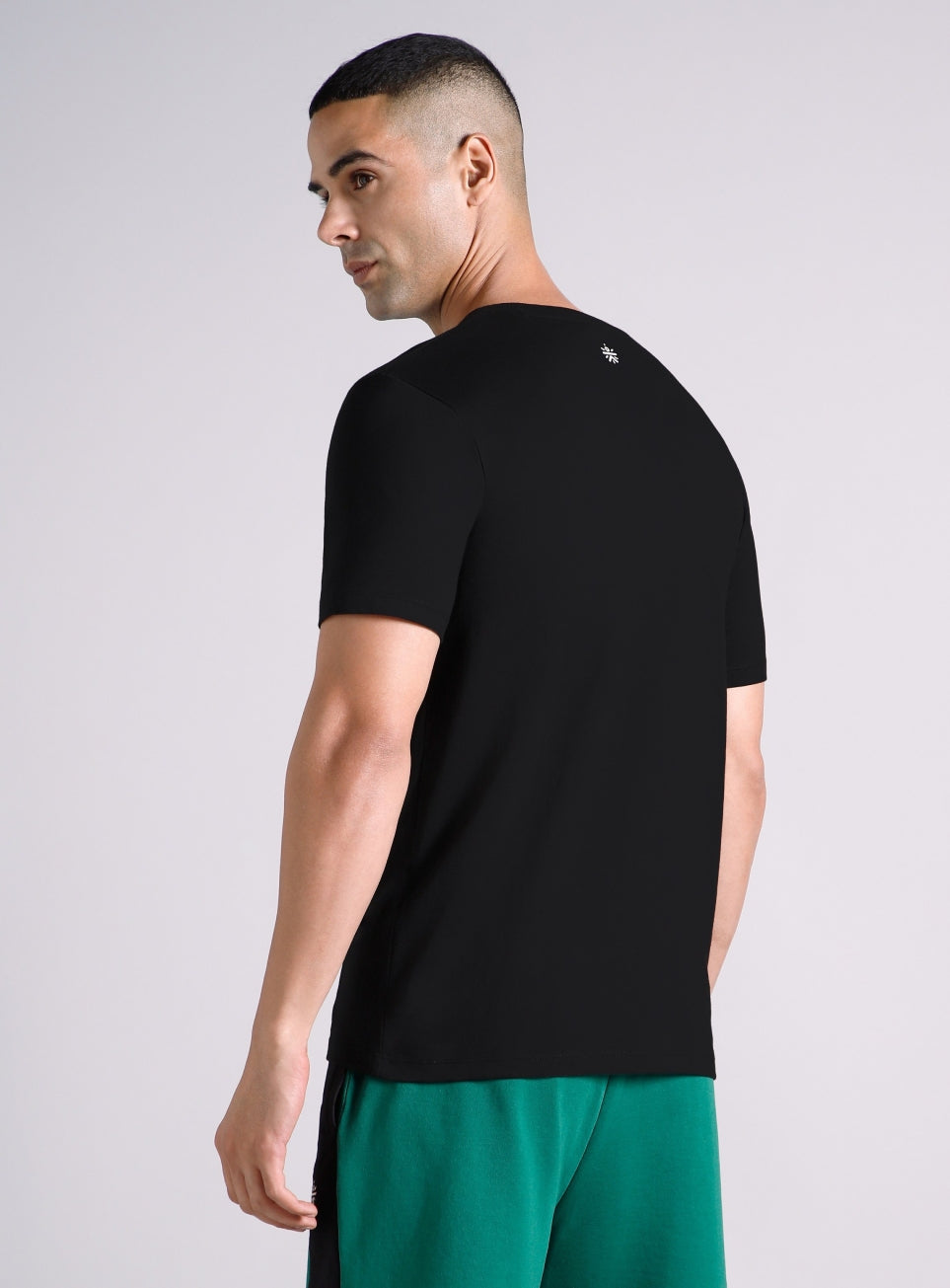 Men's Black Signature V-Man T-shirt