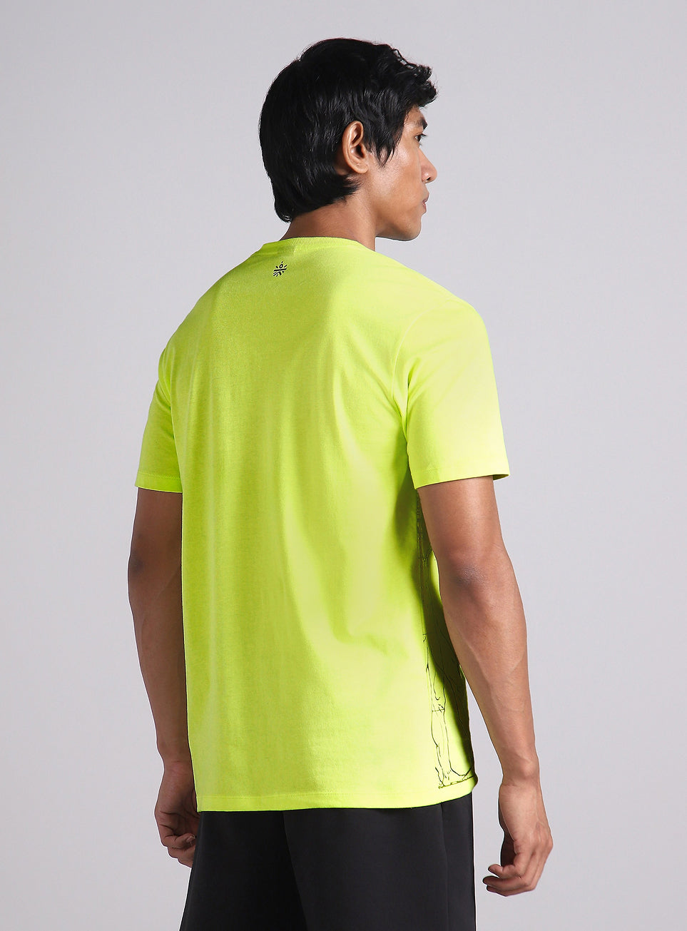 Men's Lime Signature V-Man T-shirt