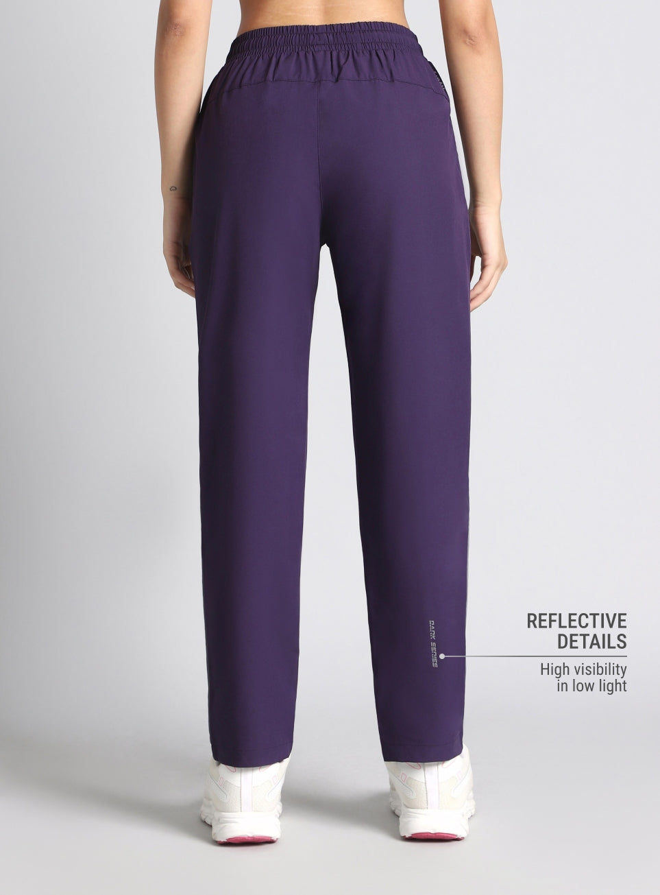 Women's Purple Night Run Trackpants