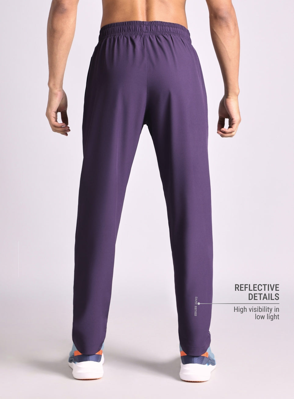 Men's Purple Speed Run Trackpants