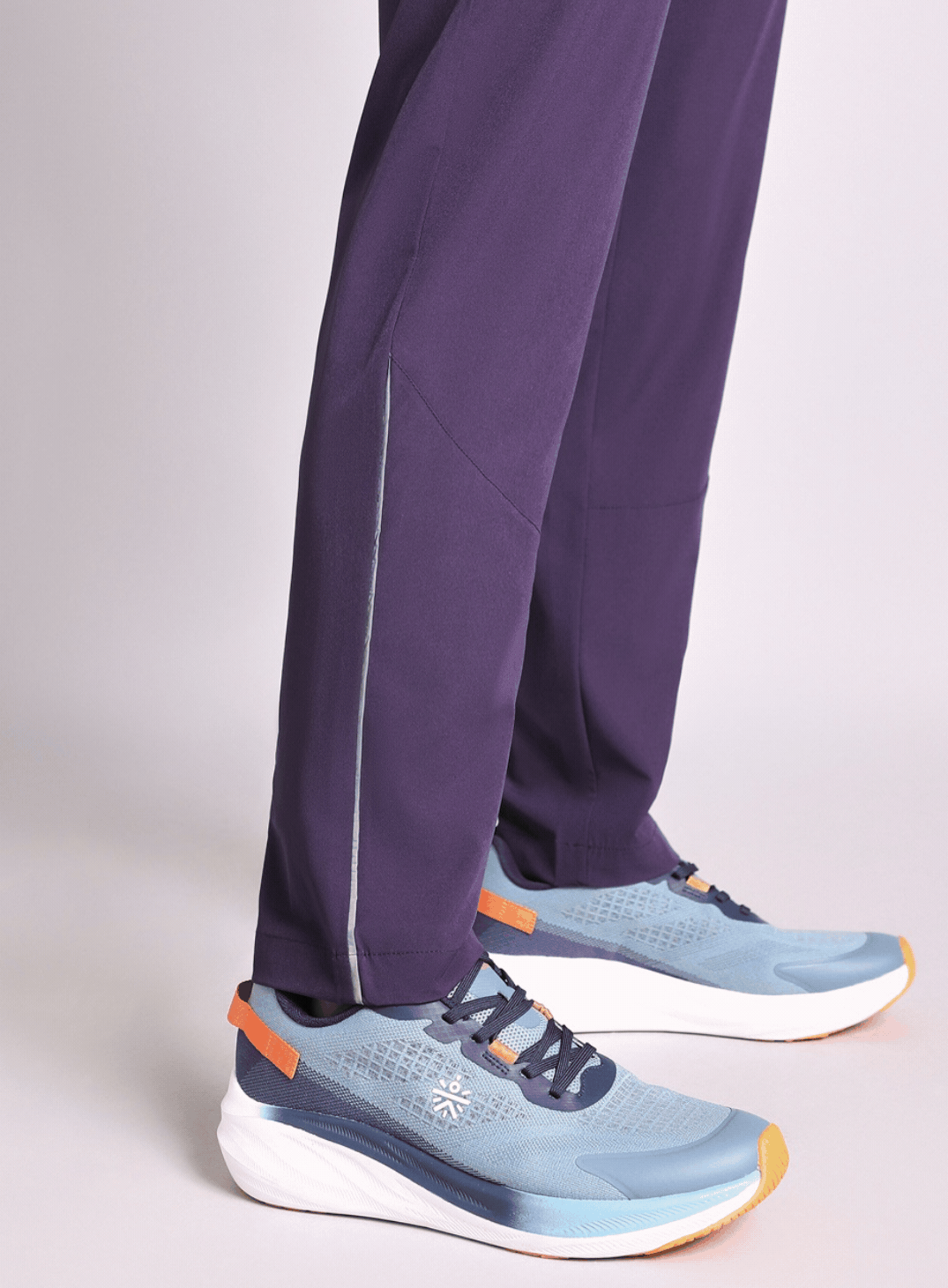 Men's Purple Speed Run Trackpants
