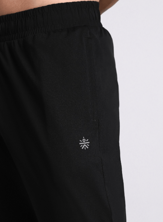 Men's Black Dark Series Running Trackpants