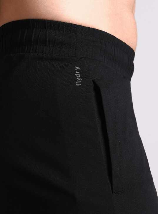 Men's Black Dark Series Running Trackpants