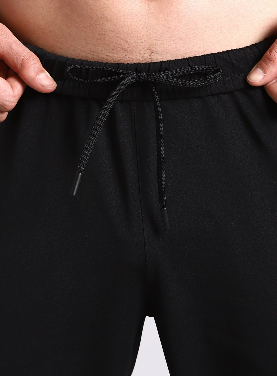 Men's Black Dark Series Running Trackpants