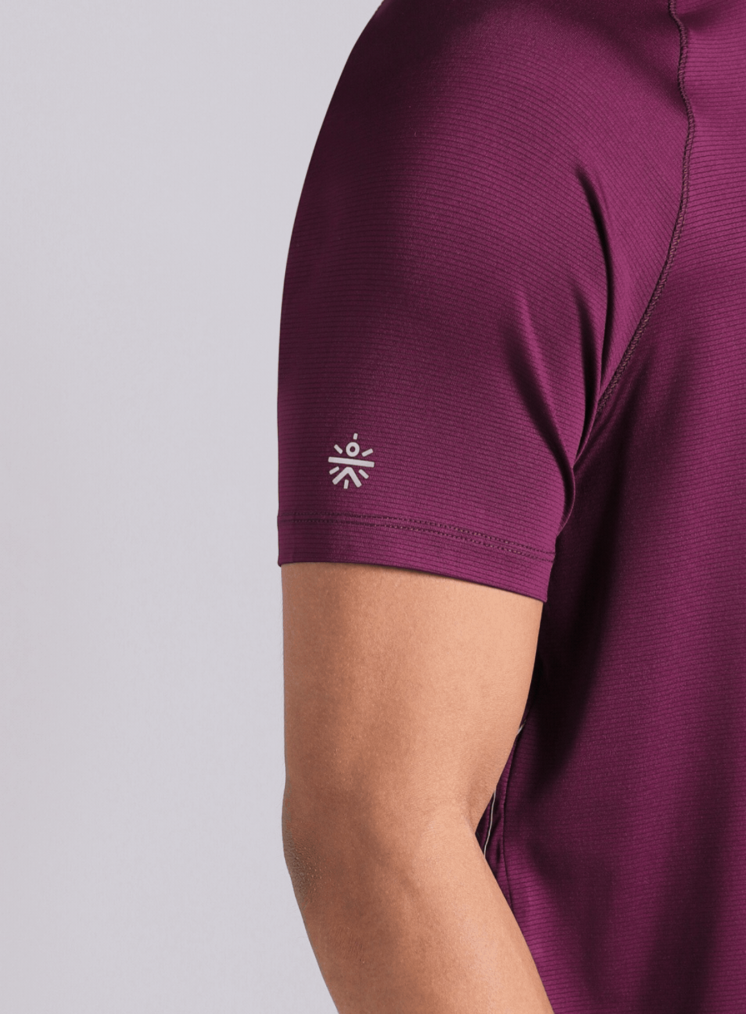 Men's Maroon Dark Series Speed Run T-shirt
