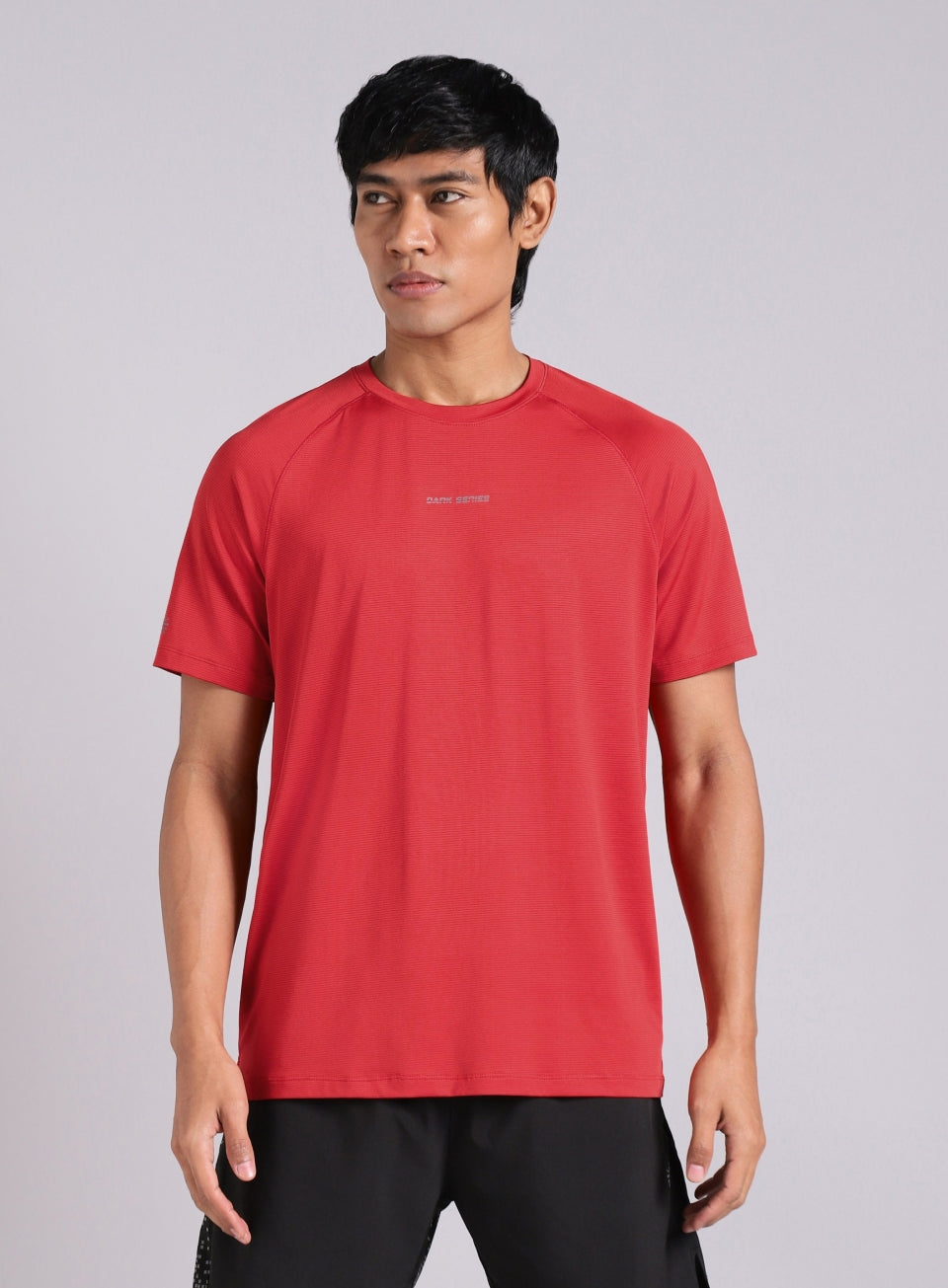 Men's Red Dark Series Speed Run T-shirt